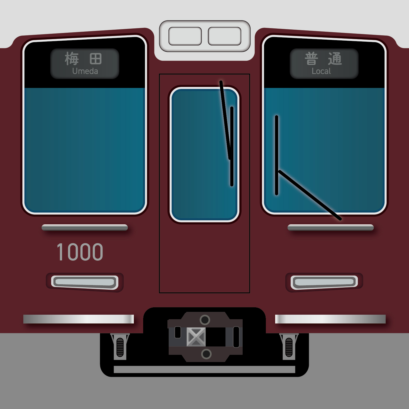 阪急電鉄1000系イメージ