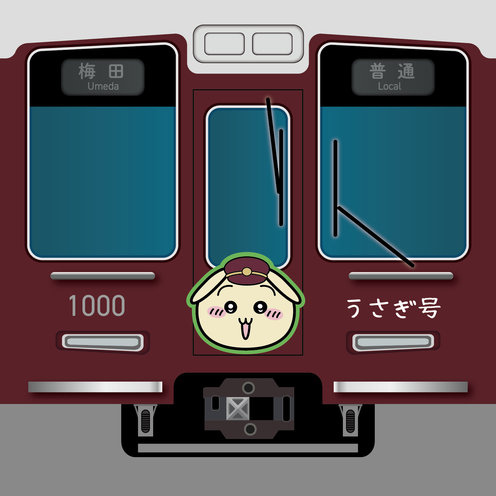 阪急電鉄ウサギ号