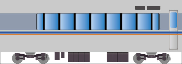 JR西日本サンダーバード683系中間車両イメージ