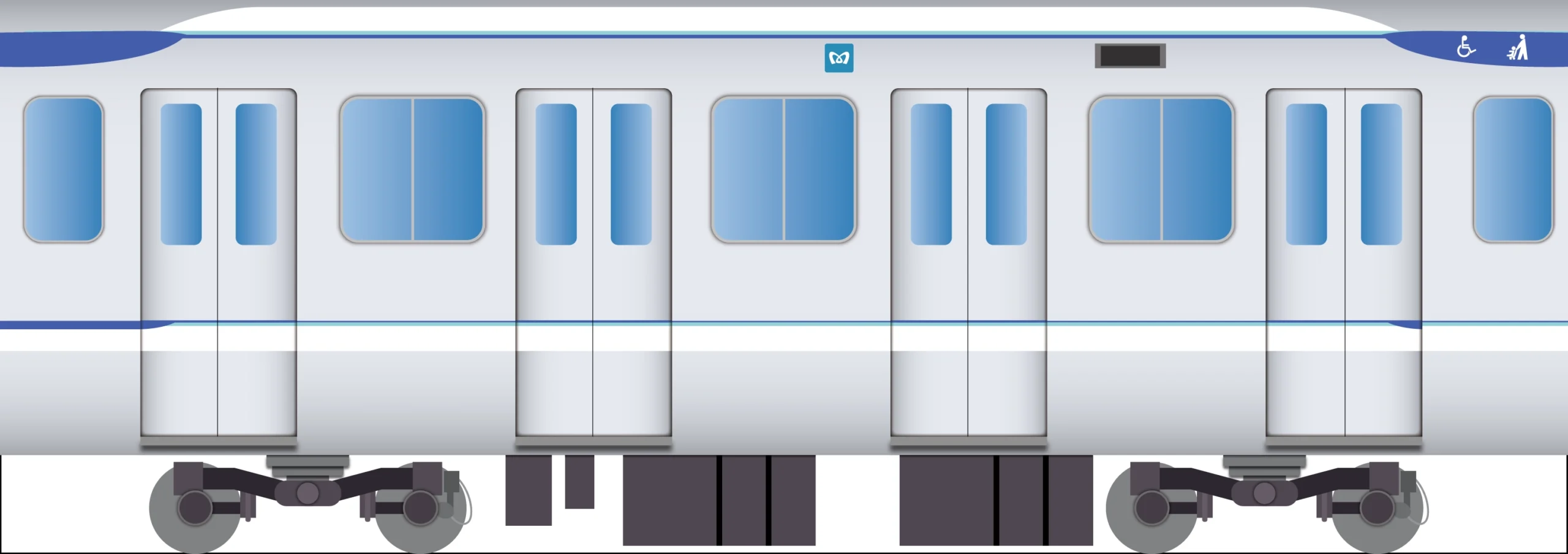 日比谷線13000系中間車両イメージ