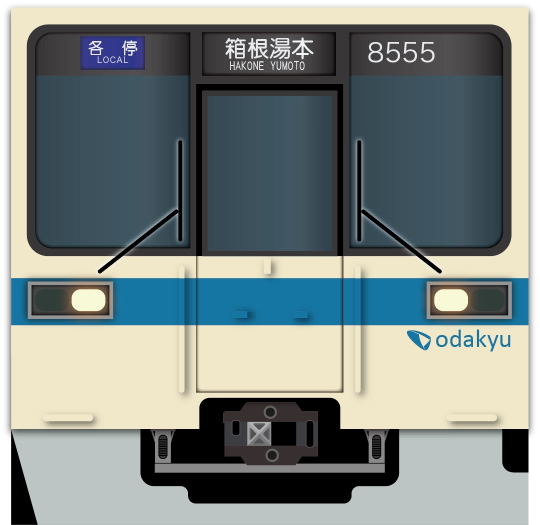 小田急8000系イメージ