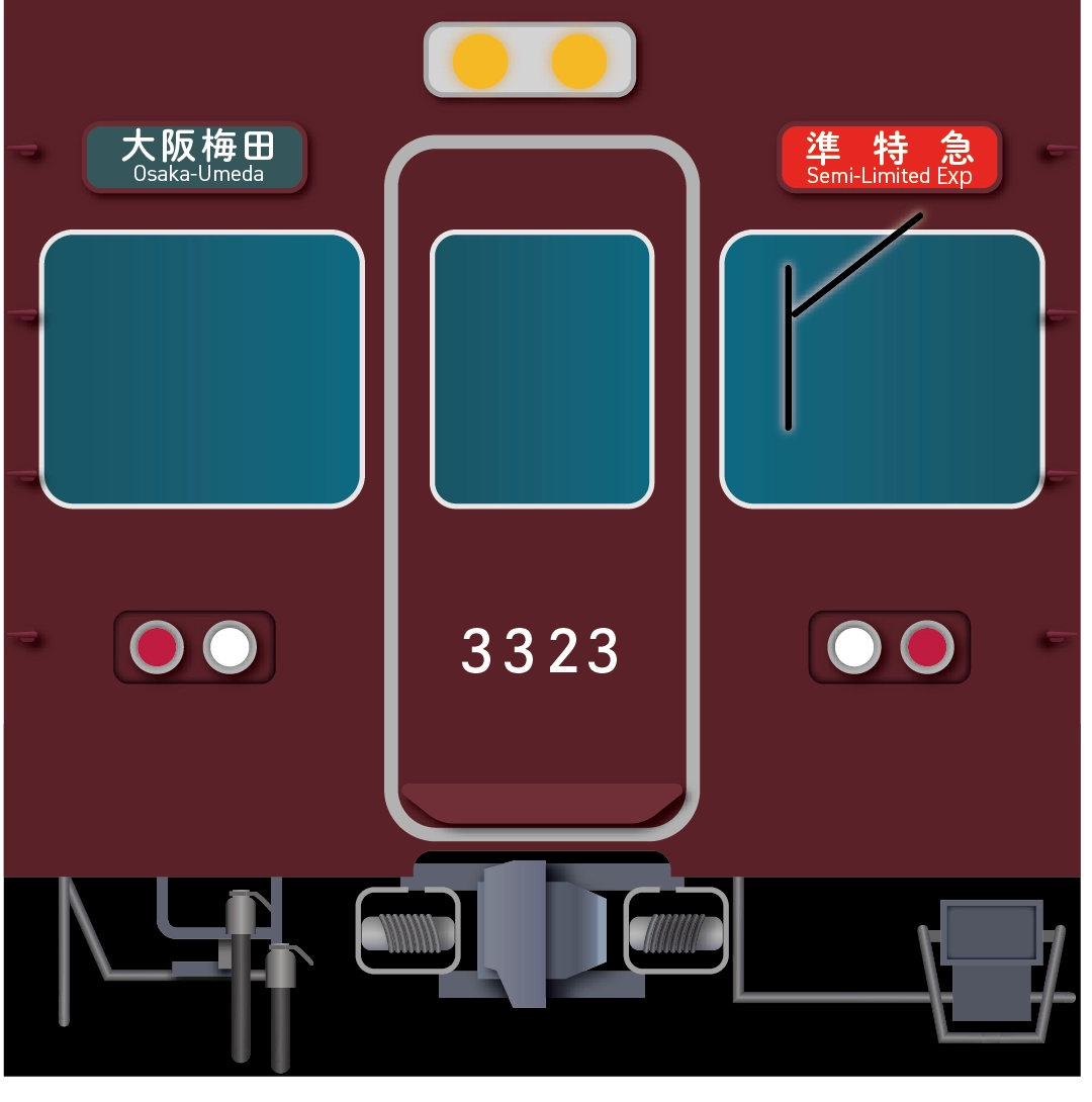 阪急電鉄3300系イメージ