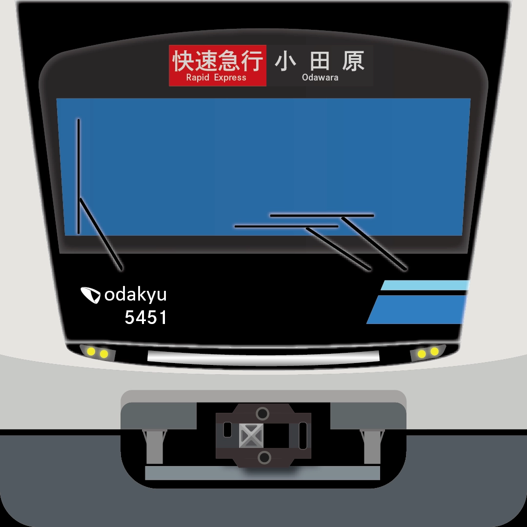 小田急電鉄5000形イメージ