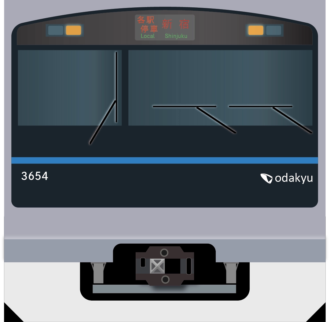 小田急3000形イメージ
