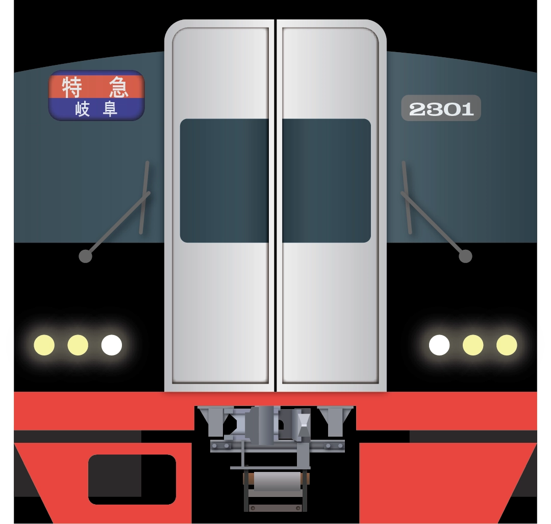 名鉄2300系イメージ