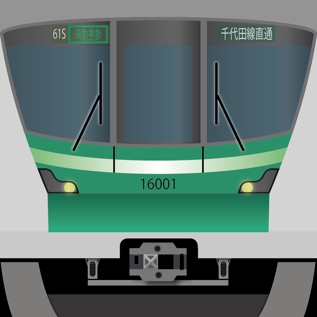 千代田線16000系イメージ