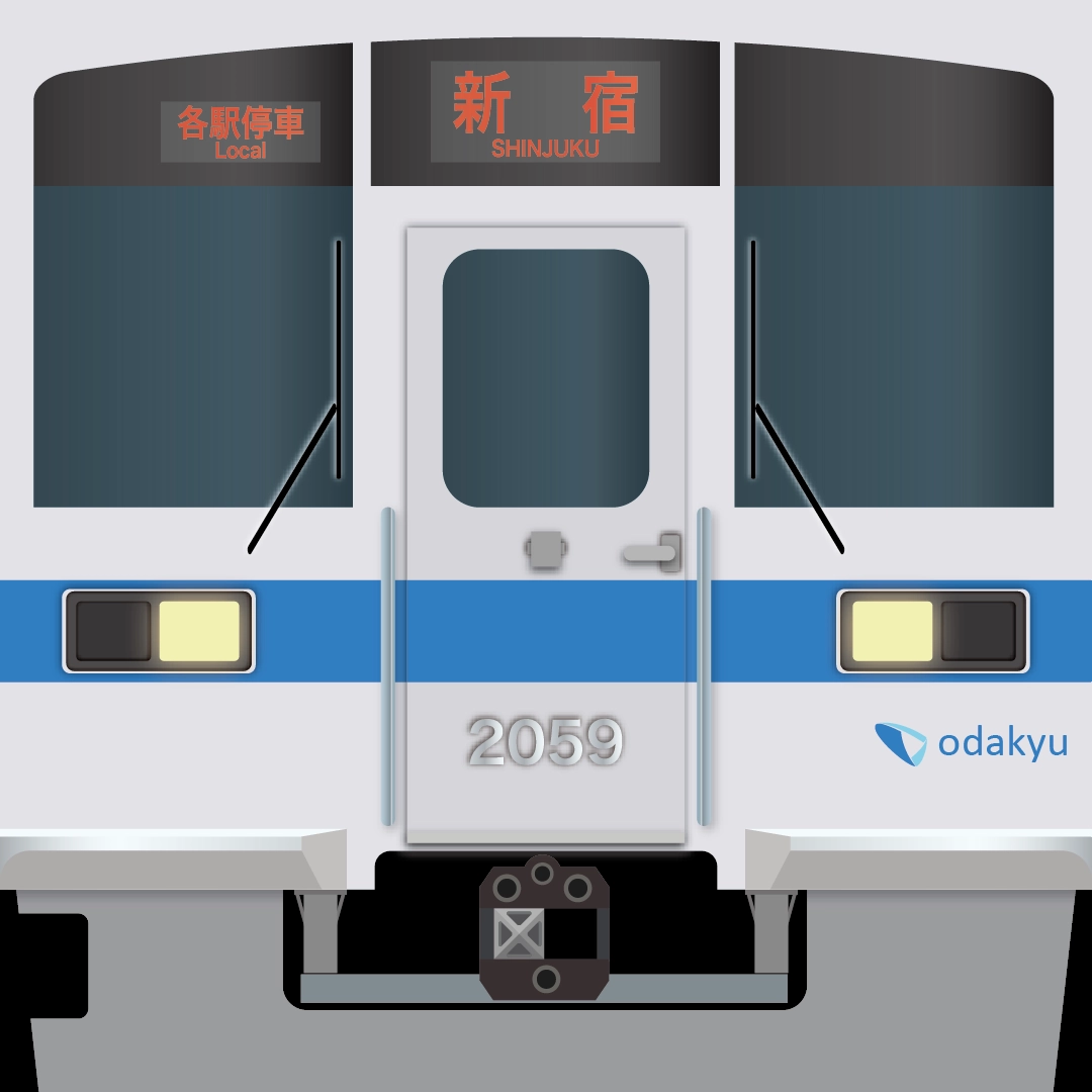 小田急2000形イメージ