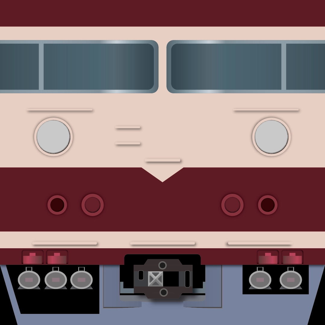 国鉄157系特殊特急車両イメージ