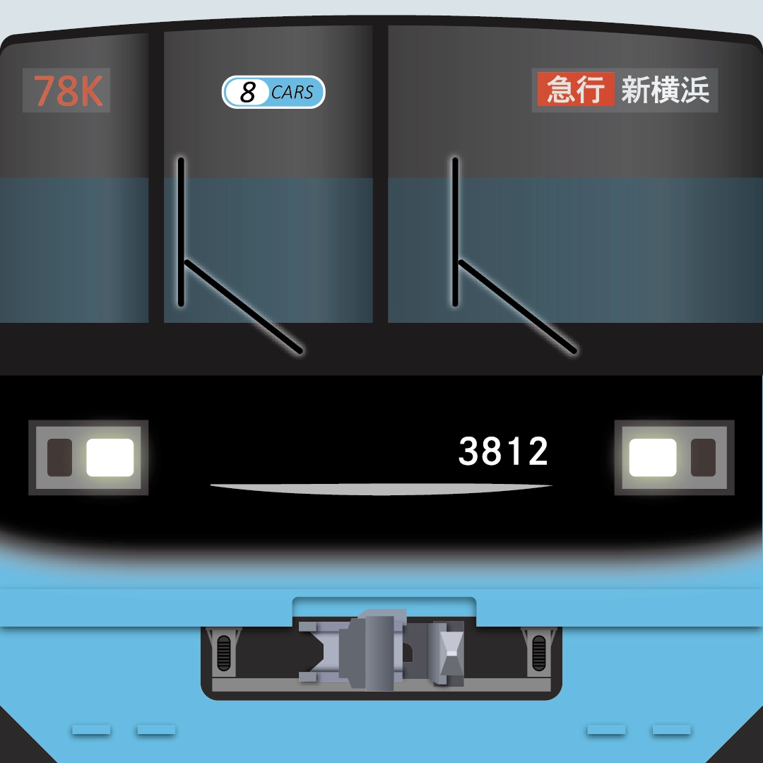 東急目黒線3000系イメージ
