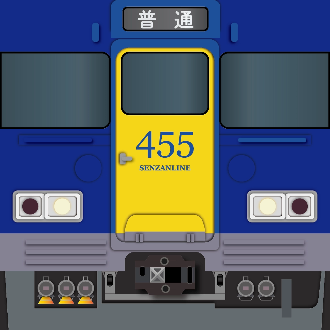 JR東仙台455系仙山線イメージ