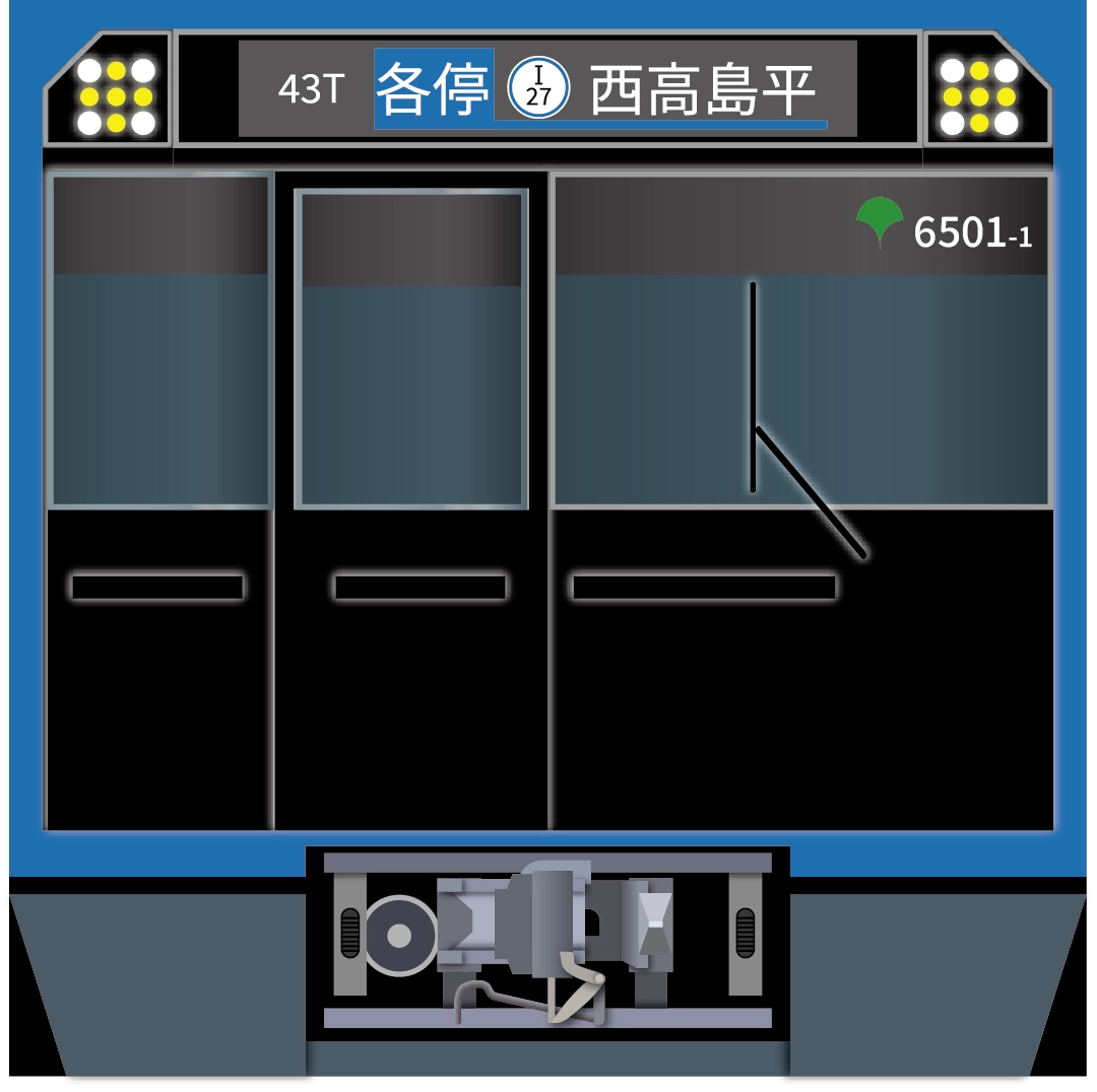 都営三田線6500系イメージ