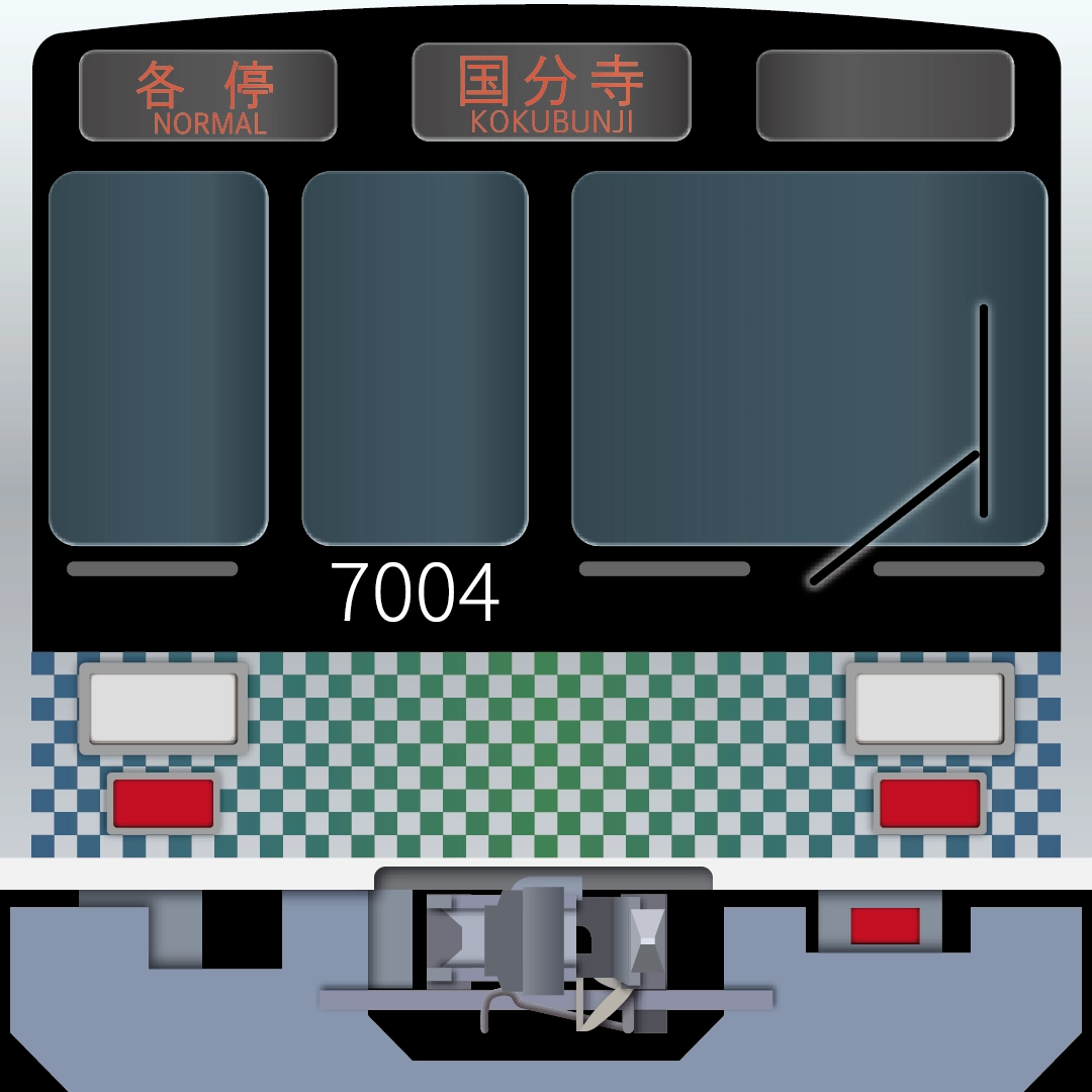 西武鉄道7000系イメージ
